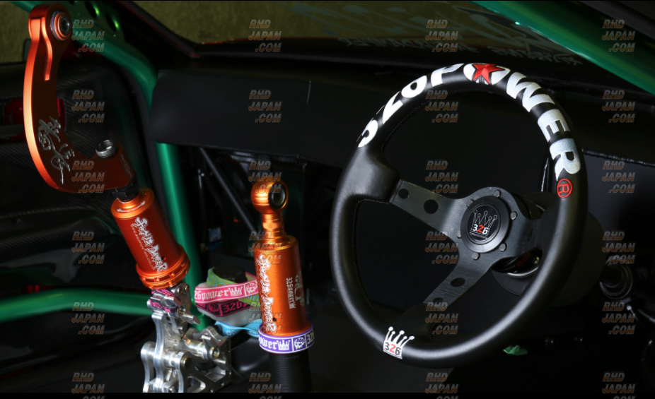 326 Power Steering Wheel Rally Quick King - RHDJapan
